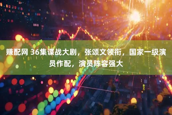 赚配网 36集谍战大剧，张颂文领衔，国家一级演员作配，演员阵容强大